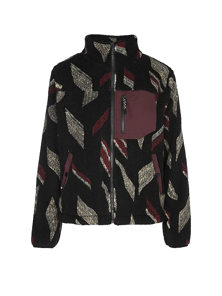 RAGWEAR | Fleecejacke ALARIS | schwarz