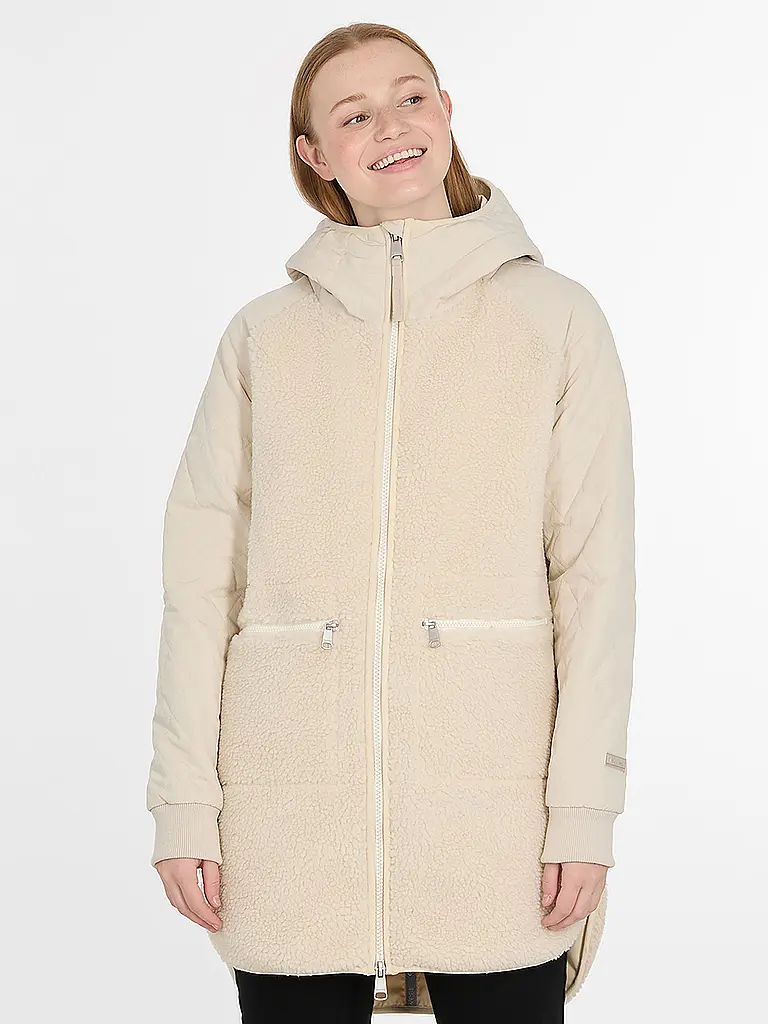 RAGWEAR | Fleecejacke LONGEDDY | creme
