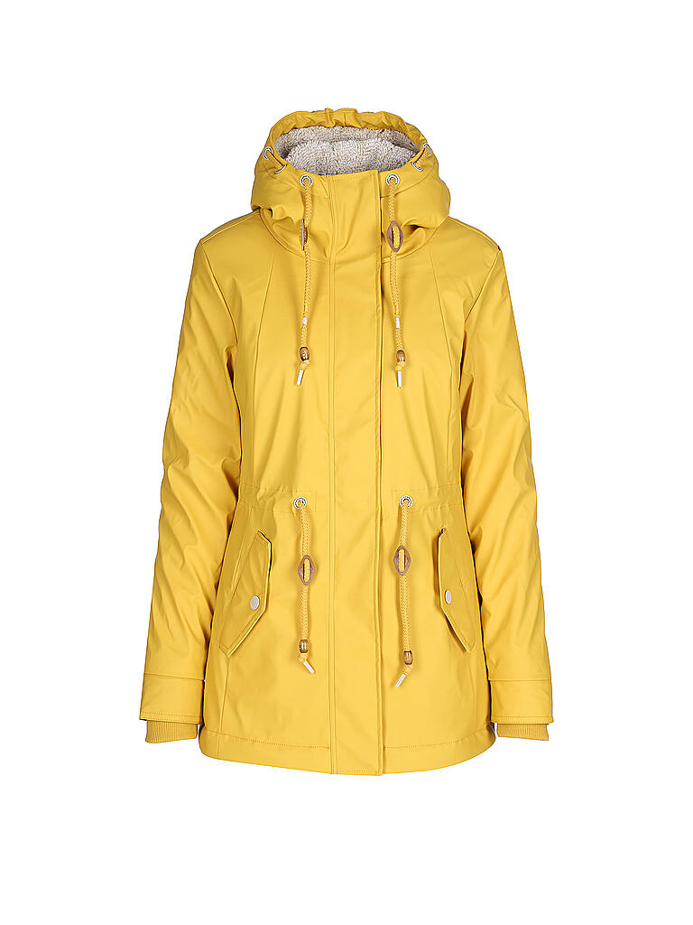 Parka Ragwear Rainy Gelbe Jeansjacke Damen Damen Jacke Ragwear