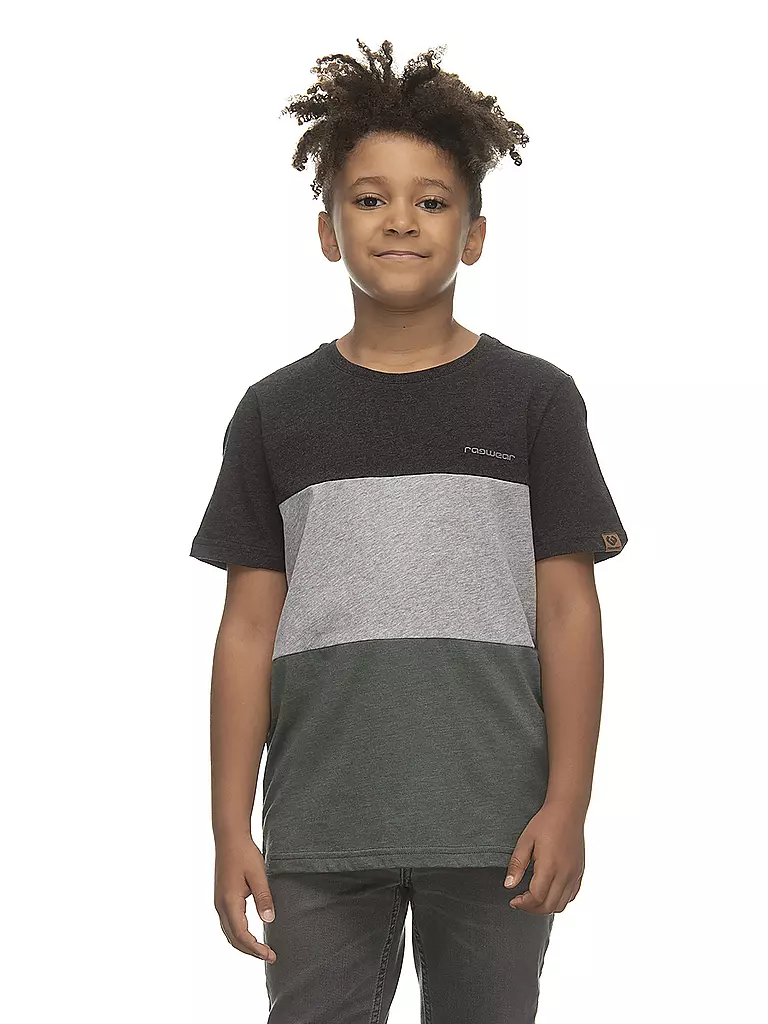 RAGWEAR | Jungen T-Shirt GRADIEN  | grau