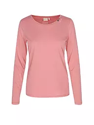 RAGWEAR | Langarmshirt FLORAH | rosa