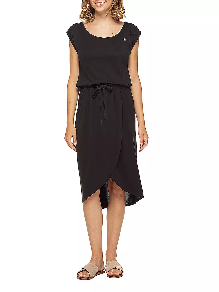 RAGWEAR | Midikleid Ethany | schwarz