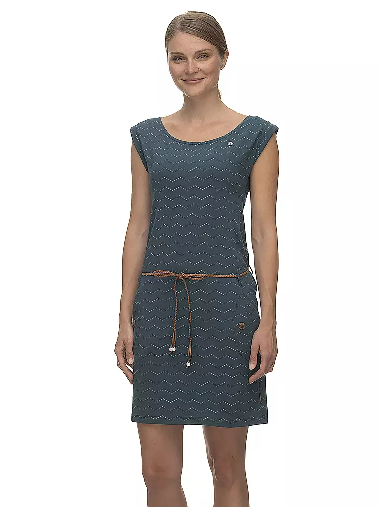 RAGWEAR | Minikleid TAG ZIG ZAG | petrol