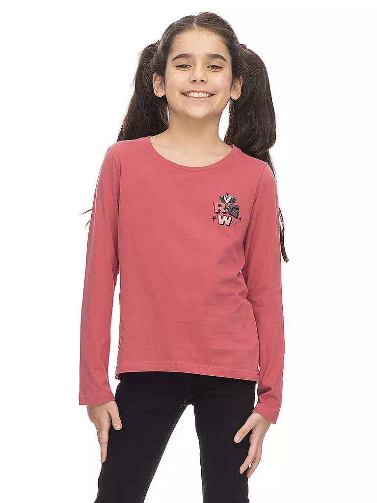 Bücher Für Mädchen Ab 10 RAGWEAR Mädchen Langarmshirt FLORENCIE rosa