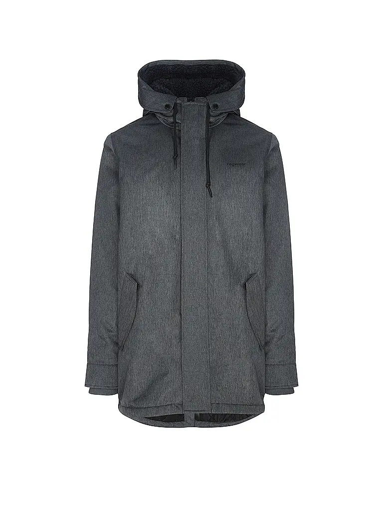 RAGWEAR | Parka MR SMITHEM MELANGE | grau