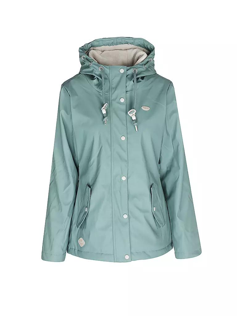RAGWEAR | Regenjacke MARGGE | hellblau