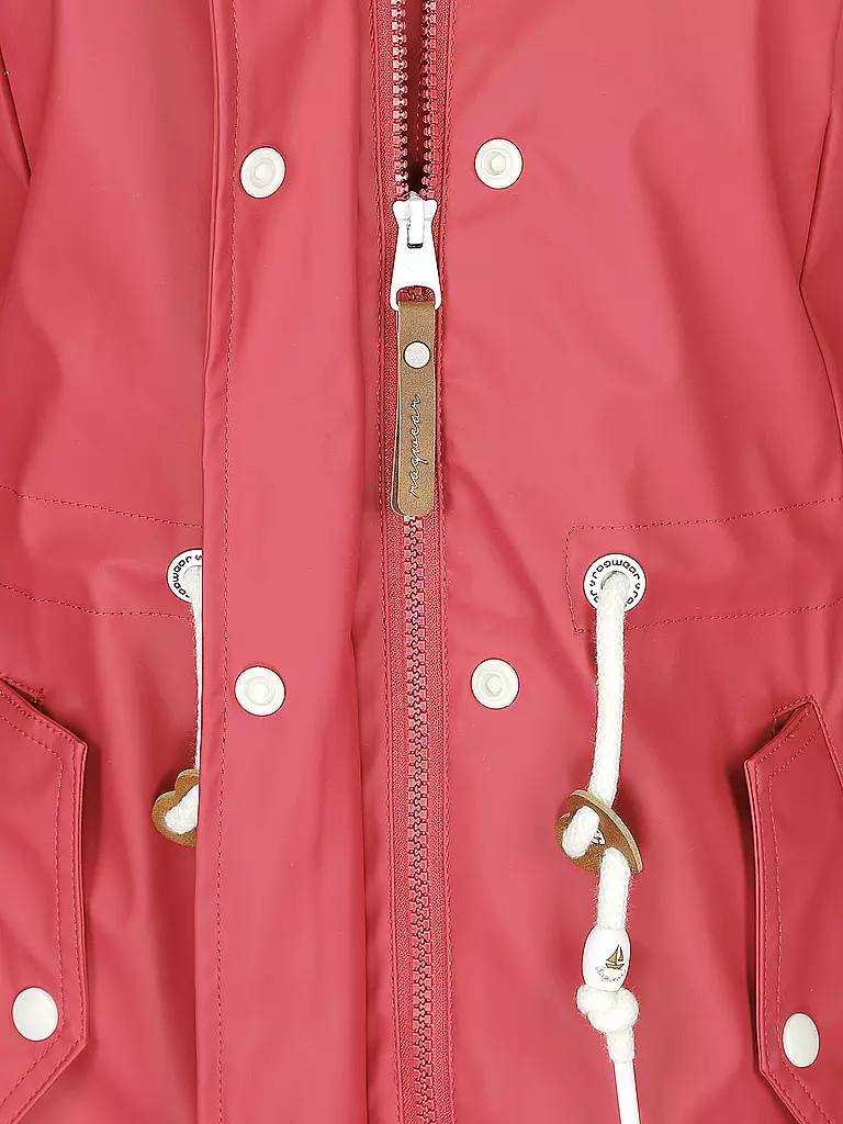 RAGWEAR | Regenjacke Monadis  | pink