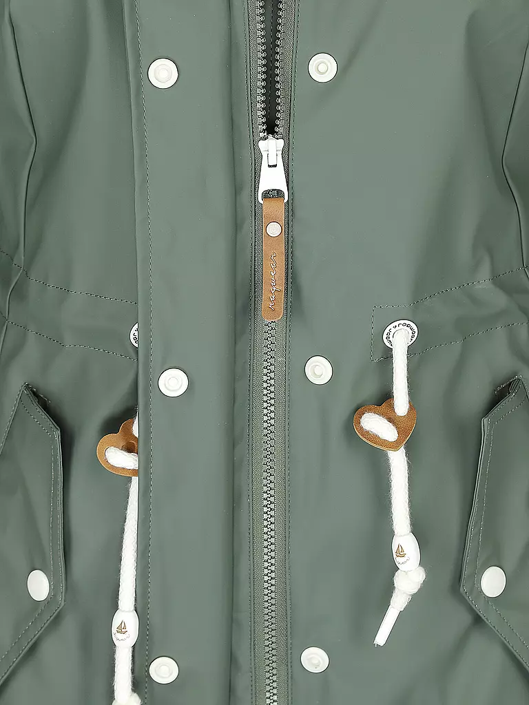 RAGWEAR | Regenjacke Monadis | grün