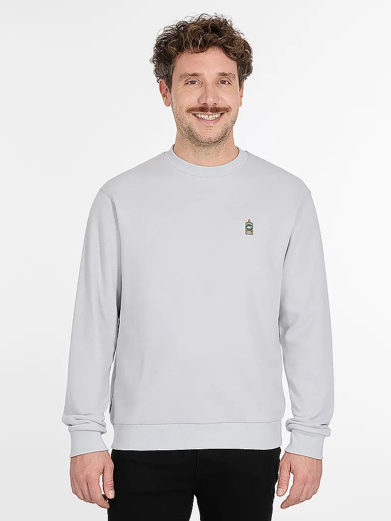 RAGWEAR | Sweater RAYU EMBRO | hellgrau