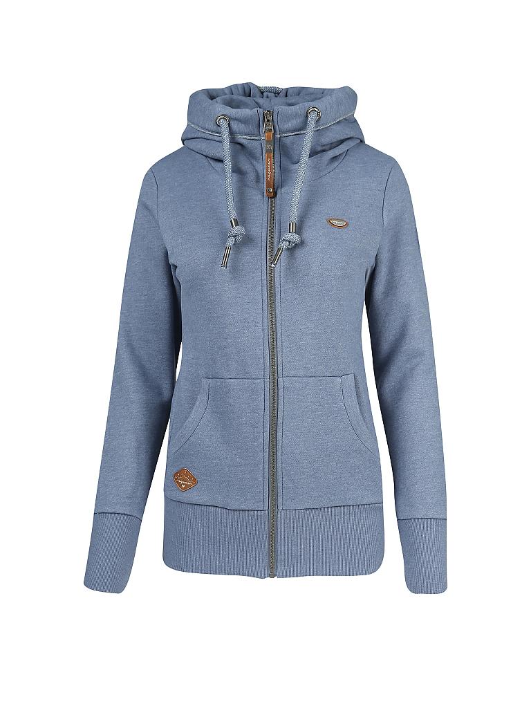 RAGWEAR | Sweatjacke "Neska Zip" | blau
