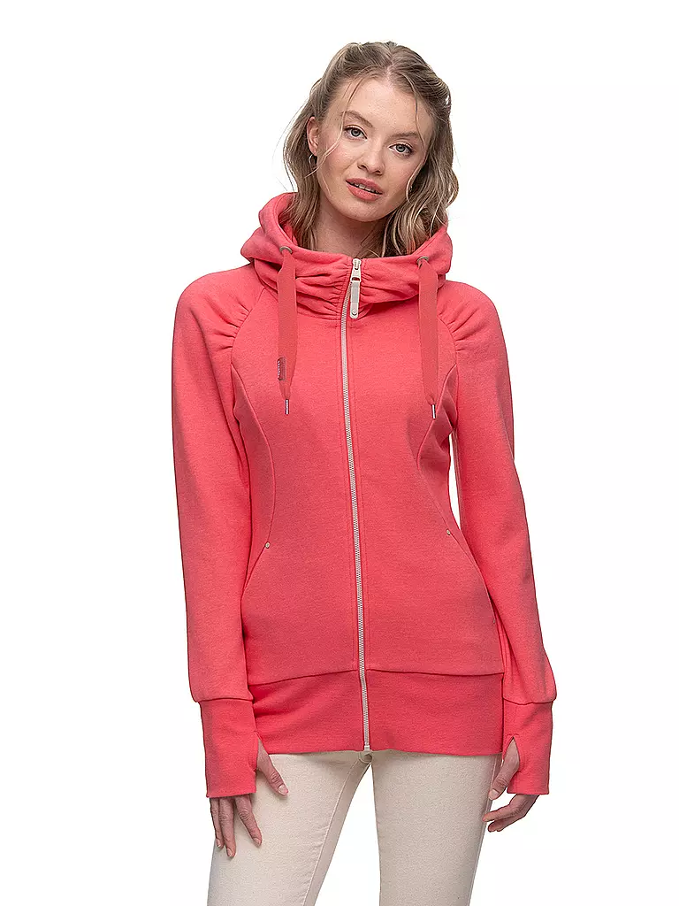 RAGWEAR | Sweatjacke GOJJI  | pink