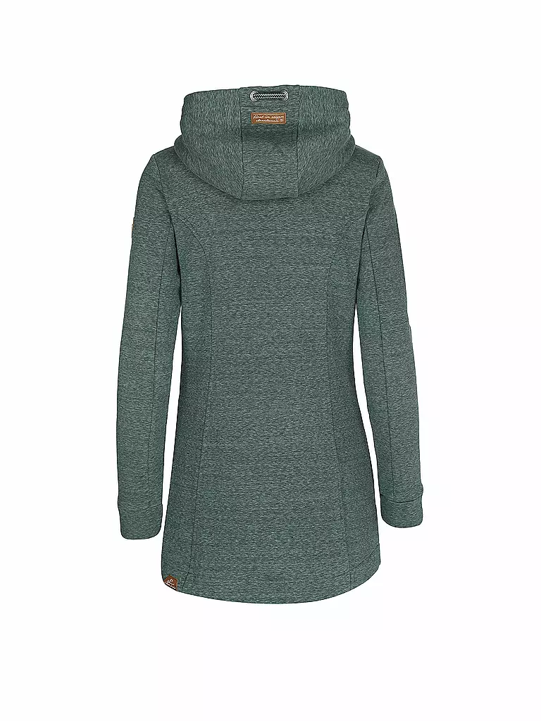 RAGWEAR | Sweatjacke LETTY | grün