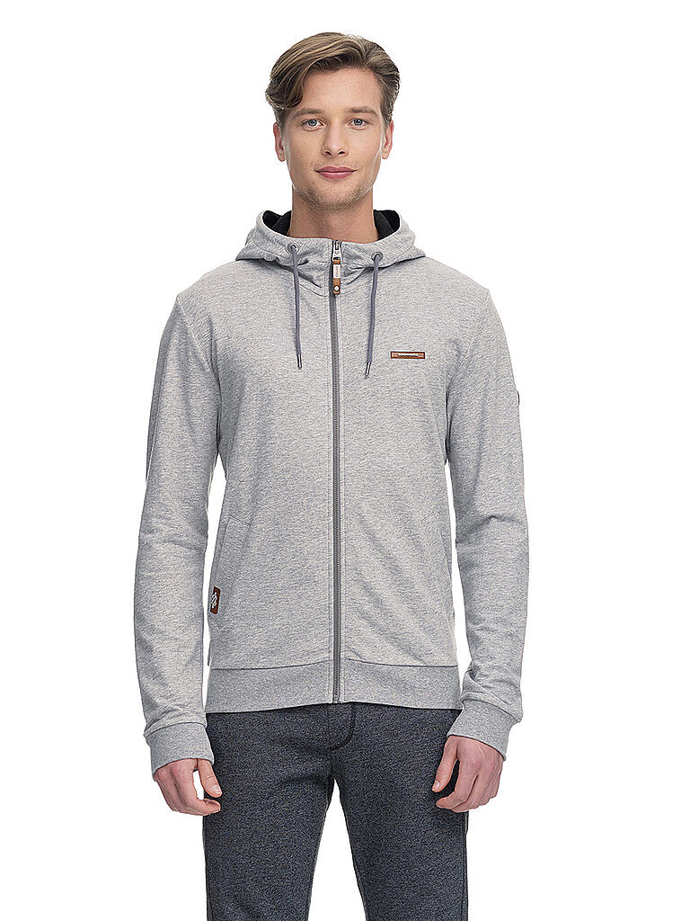 RAGWEAR | Sweatjacke PATRY  | hellgrau