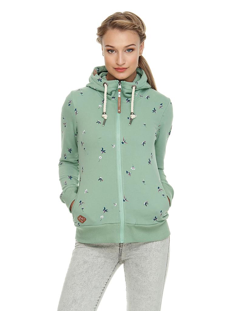 RAGWEAR | Sweatweste "Angel" | grün