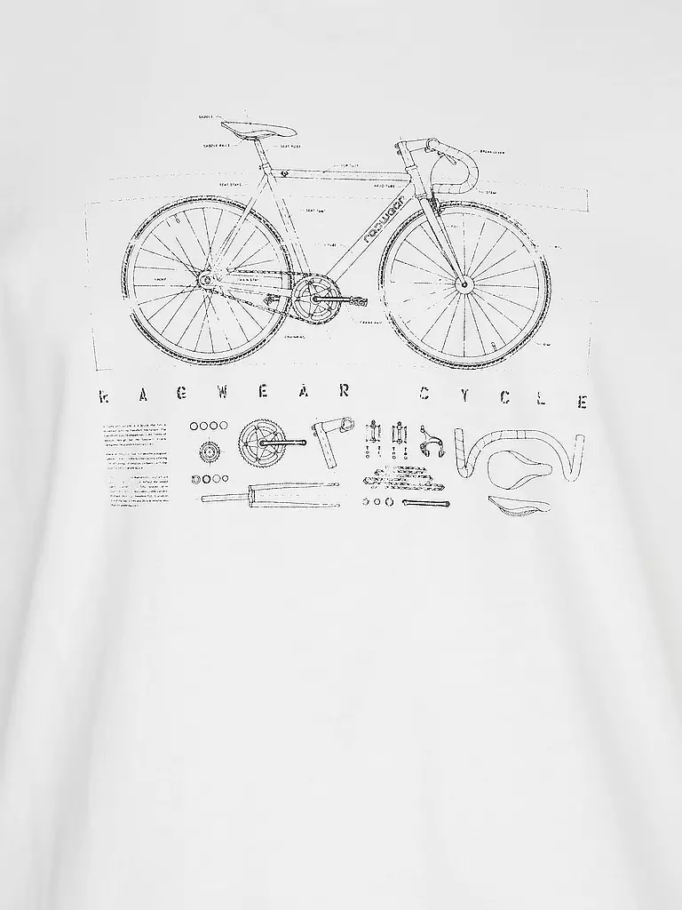 RAGWEAR | T-Shirt BLAIZE ORGANIC | weiss