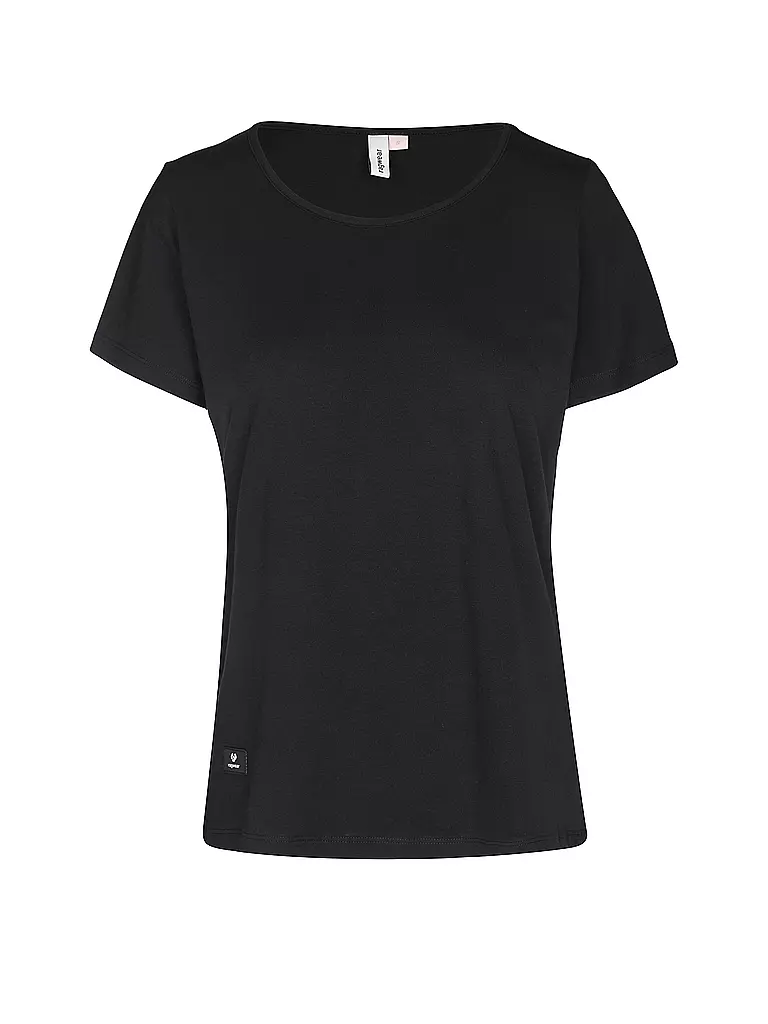 RAGWEAR | T-Shirt MINTTA | schwarz