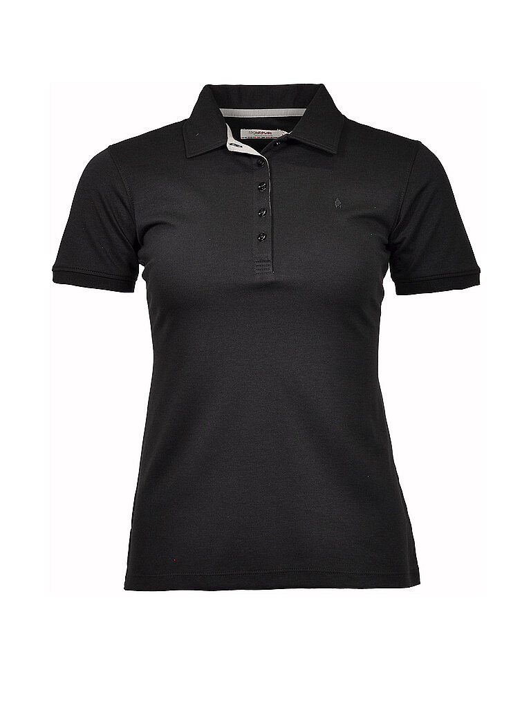 RAGWOMAN Poloshirt schwarz | S