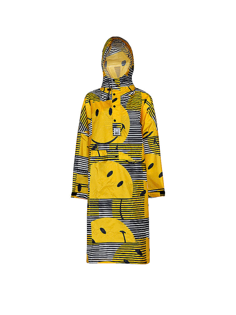 RAINKISS Regenjacke - Regenponcho SUNSET SMILEY gelb