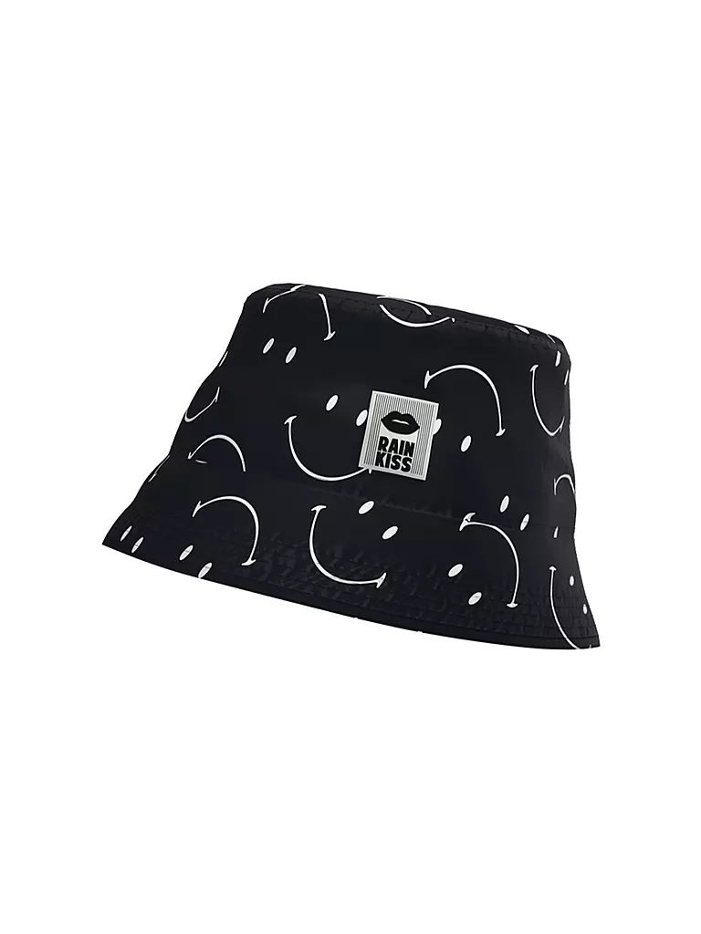 RAINKISS | Fischerhut -  Bucket Hat Classic Smile | schwarz