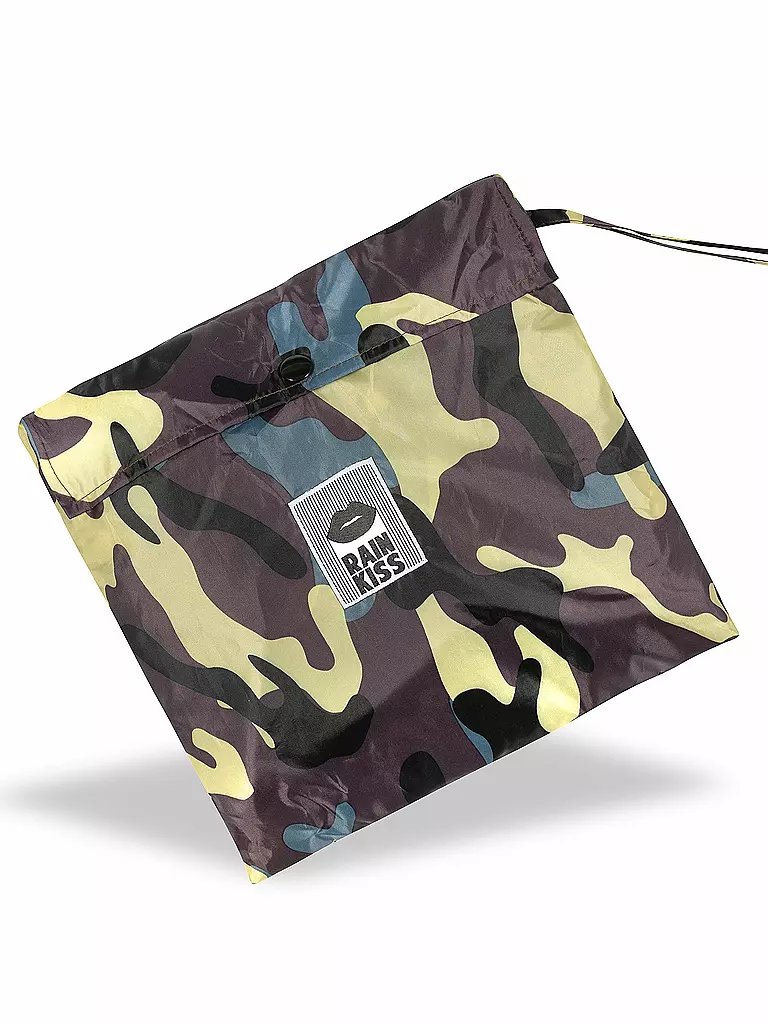 RAINKISS | Kinder Regenjacke - Regenponcho Jungle Com | braun