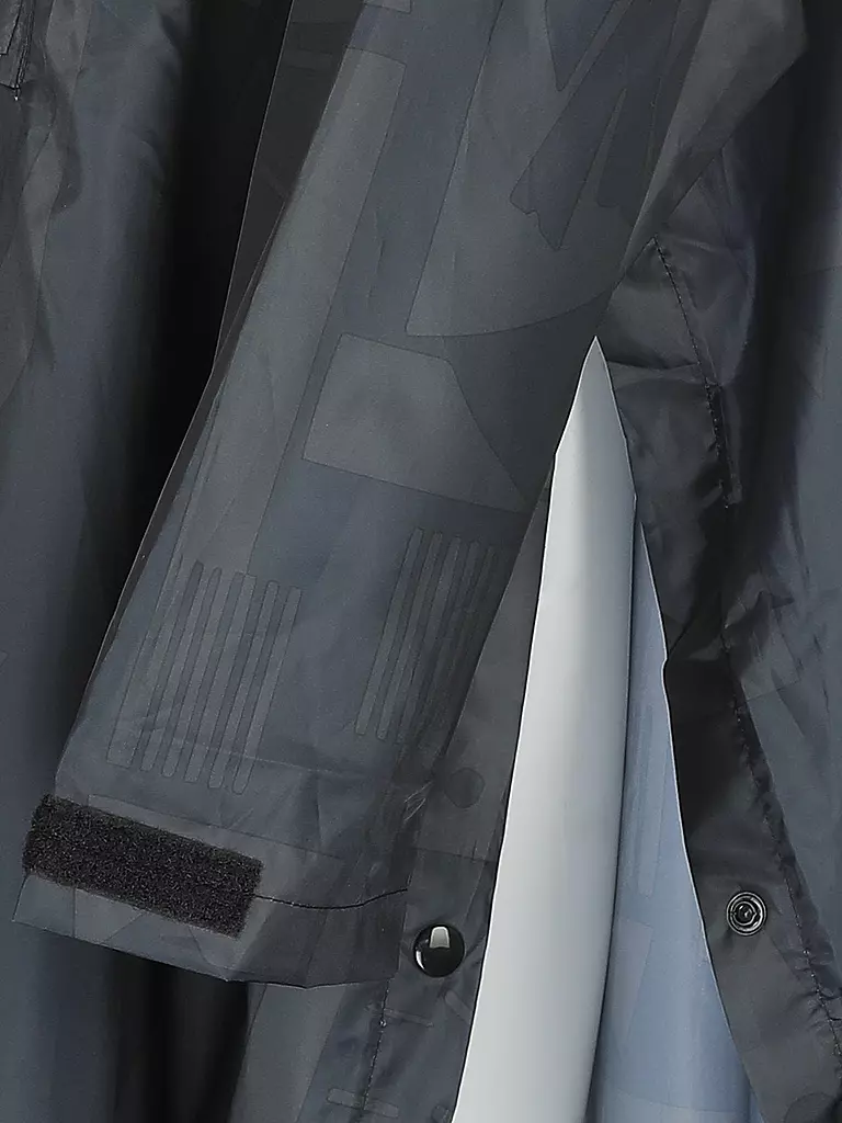 RAINKISS | Regenjacke - Regenponcho Back to Black Art | blau