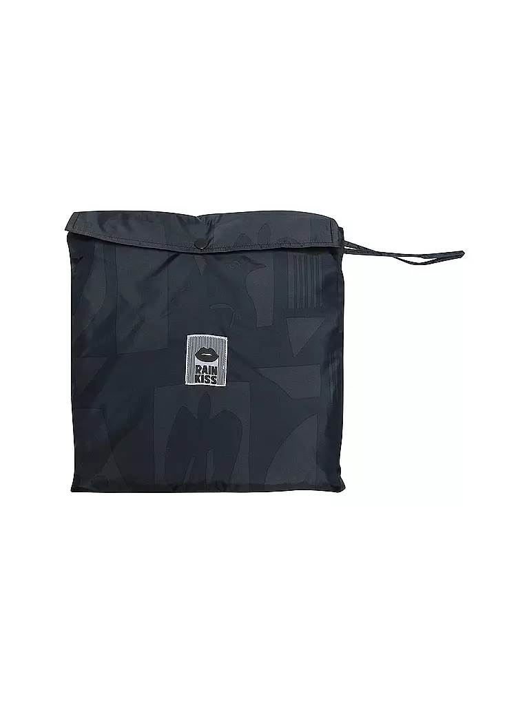RAINKISS | Regenjacke - Regenponcho Back to Black Art | blau