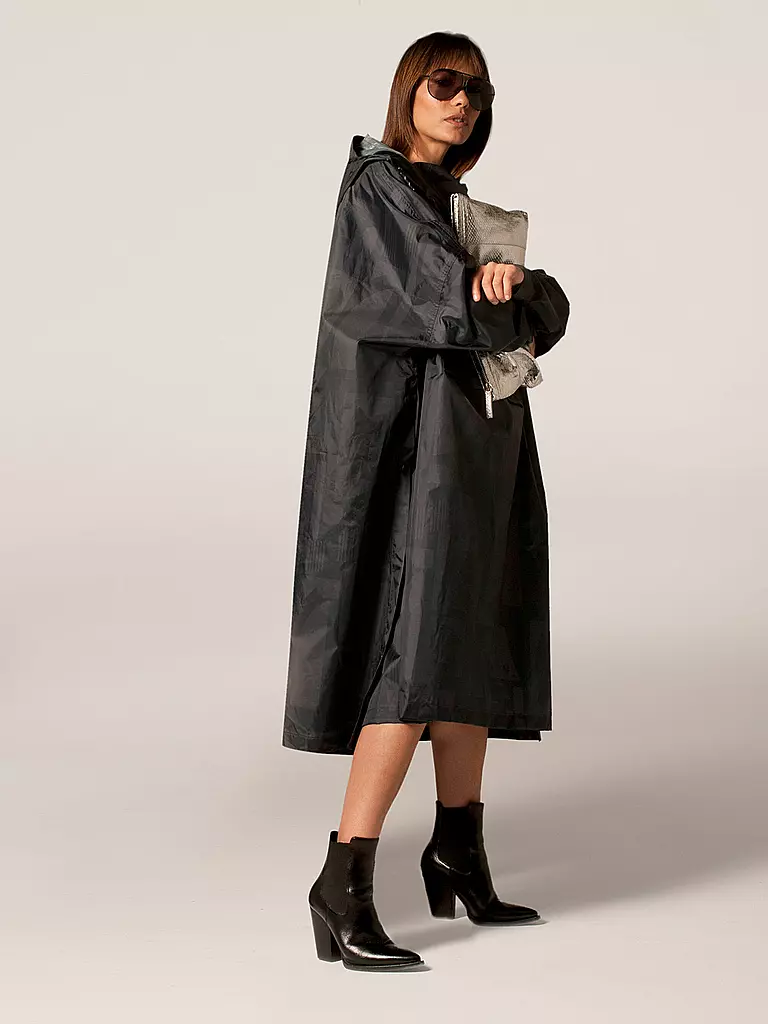 RAINKISS | Regenjacke - Regenponcho Back to Black Art | blau