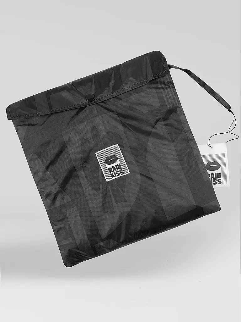 RAINKISS | Regenjacke - Regenponcho Back to Black Art | blau