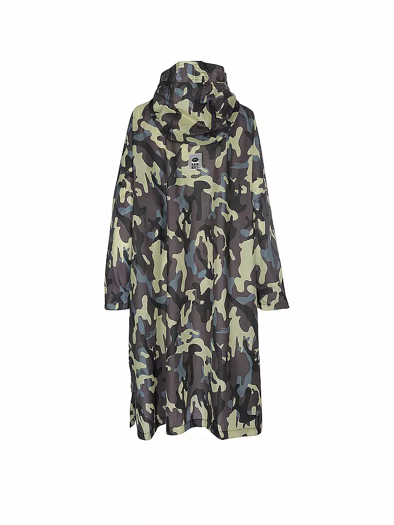 RAINKISS | Regenjacke - Regenponcho Camo | olive