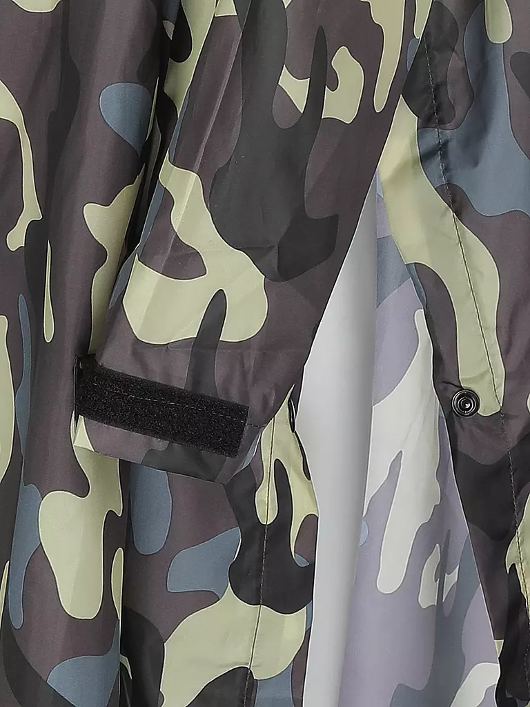 RAINKISS | Regenjacke - Regenponcho Camo | petrol