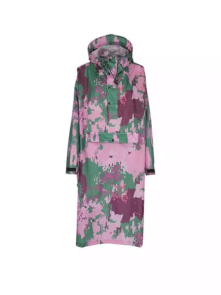 RAINKISS | Regenjacke - Regenponcho Digi Spring Camo | bunt