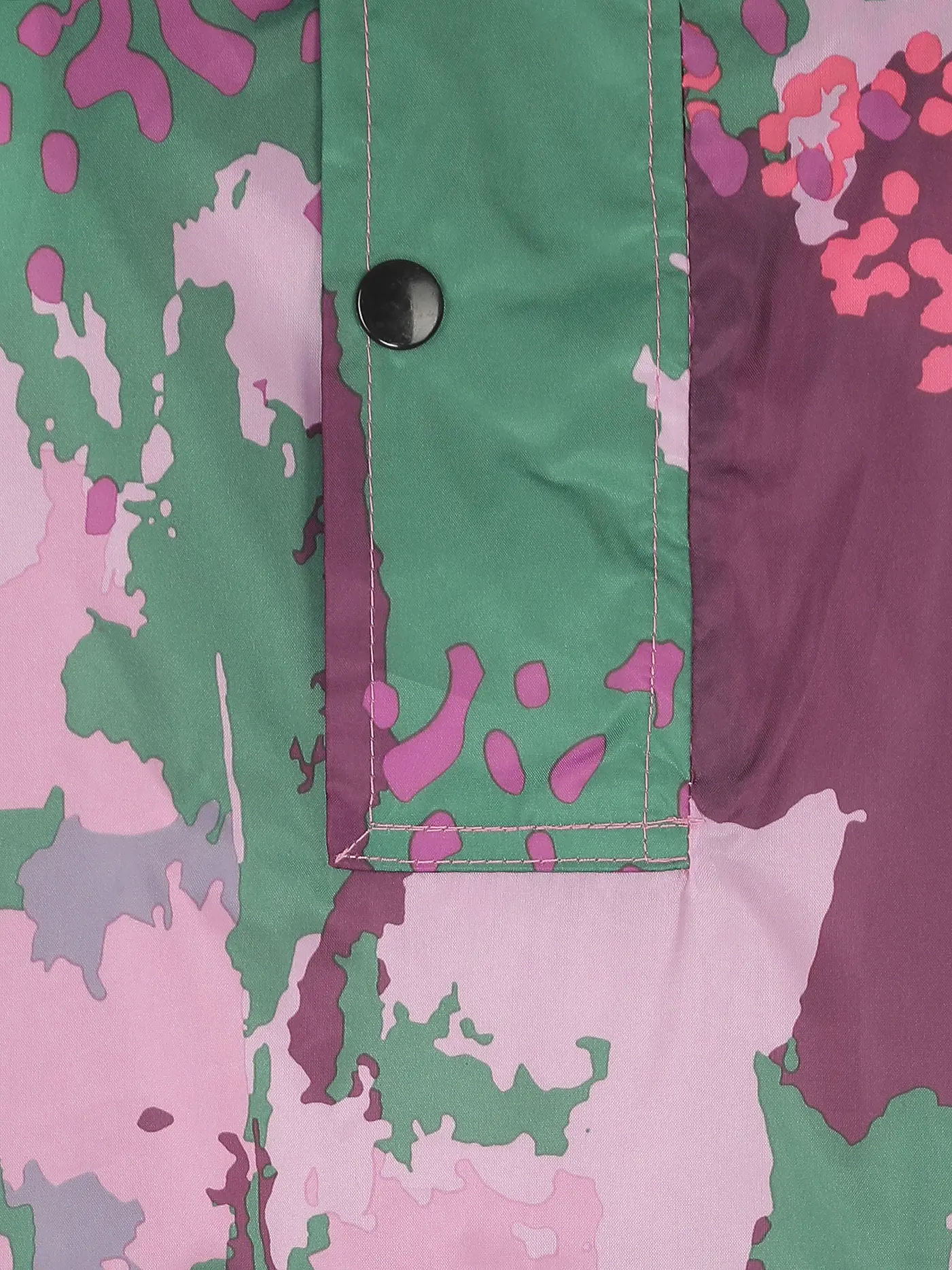 RAINKISS | Regenjacke - Regenponcho Digi Spring Camo | rosa
