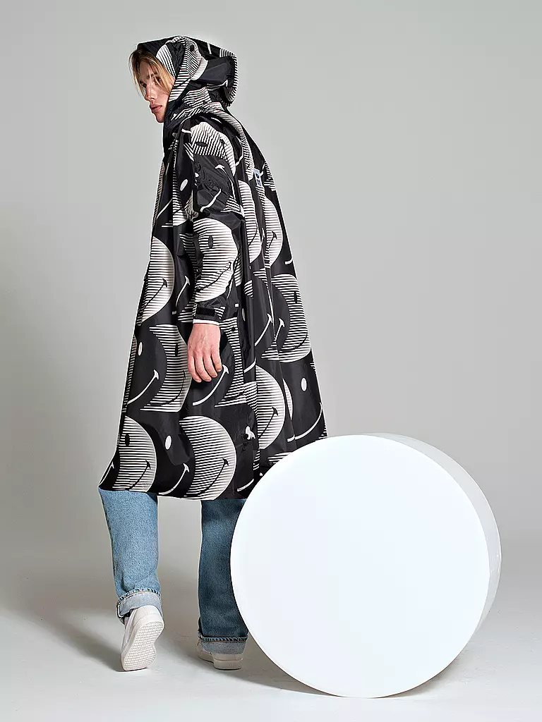 RAINKISS | Regenjacke - Regenponcho HALF MOON SMILE | camel
