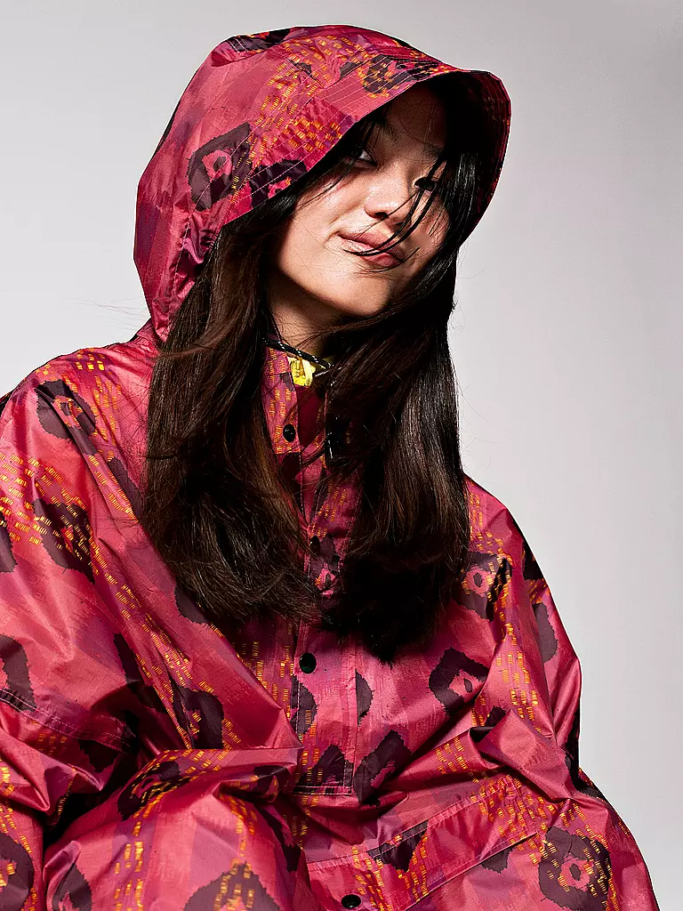 RAINKISS | Regenjacke - Regenponcho Ikat | camel