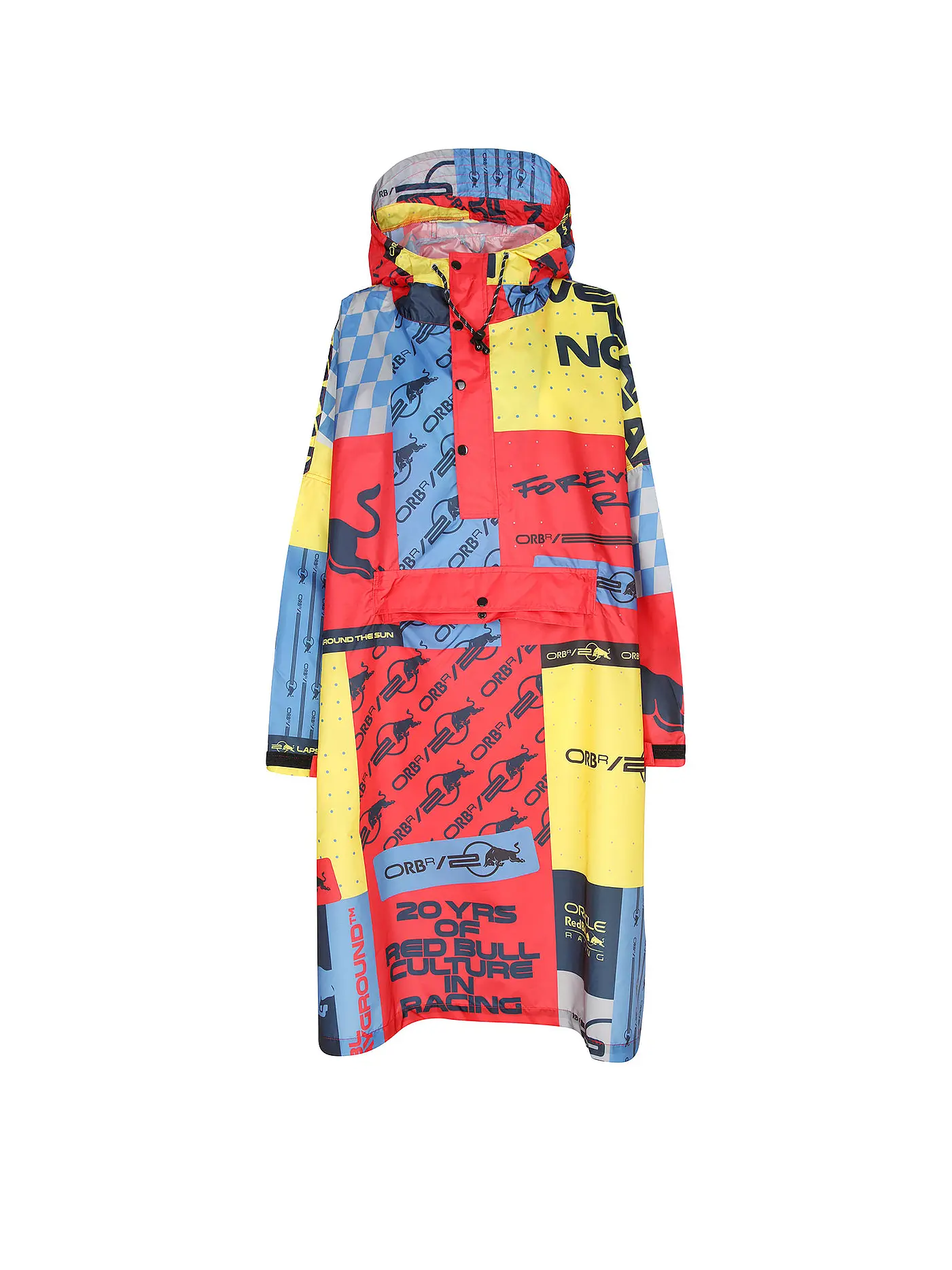 RAINKISS | Regenjacke - Regenponcho CLASSIC SMILE | orange