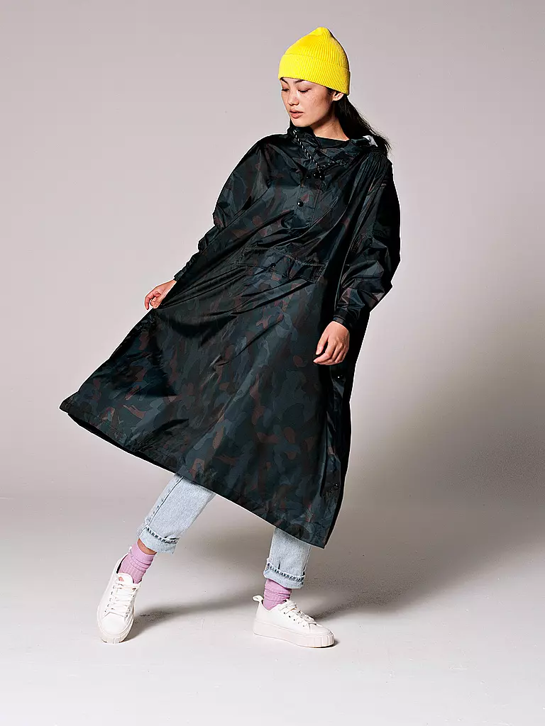 RAINKISS | Regenjacke - Regenponcho Storm Camo | bunt