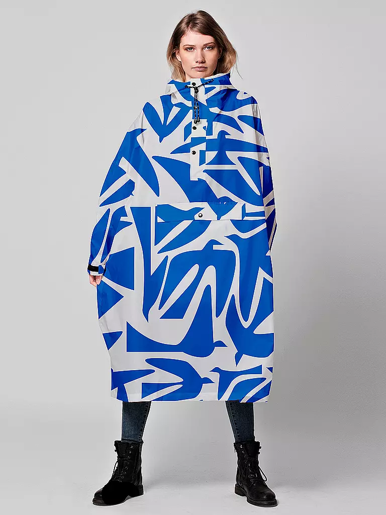 RAINKISS | Regenjacke - Regenponcho TIMO KUILDER | blau