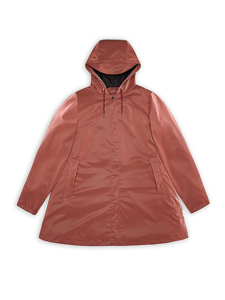 RAINS Regenjacke  orange | XS – Rains