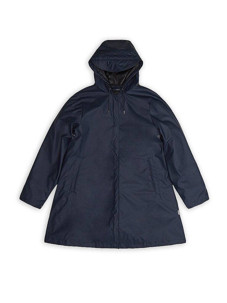 RAINS Regenjacke  dunkelblau | M