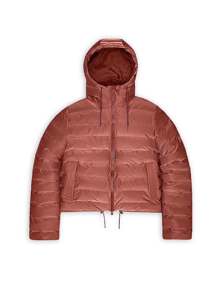 RAINS Steppjacke LOHJA SHORT PUFFER JACKET orange | S