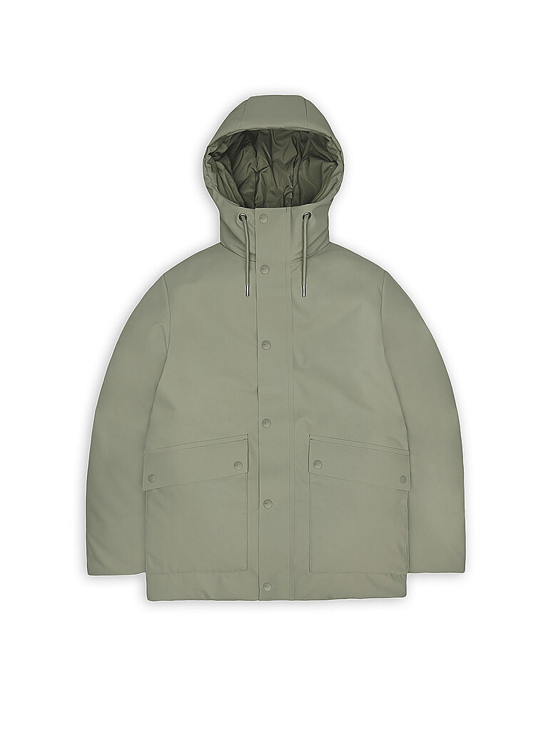 RAINS Regenparka NOME hellgrün | S