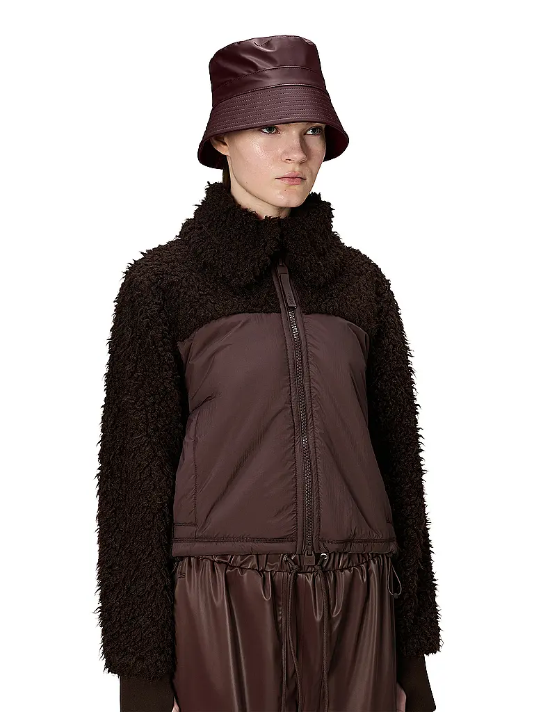 RAINS | Fischerhut - Bucket Hat  | dunkelrot