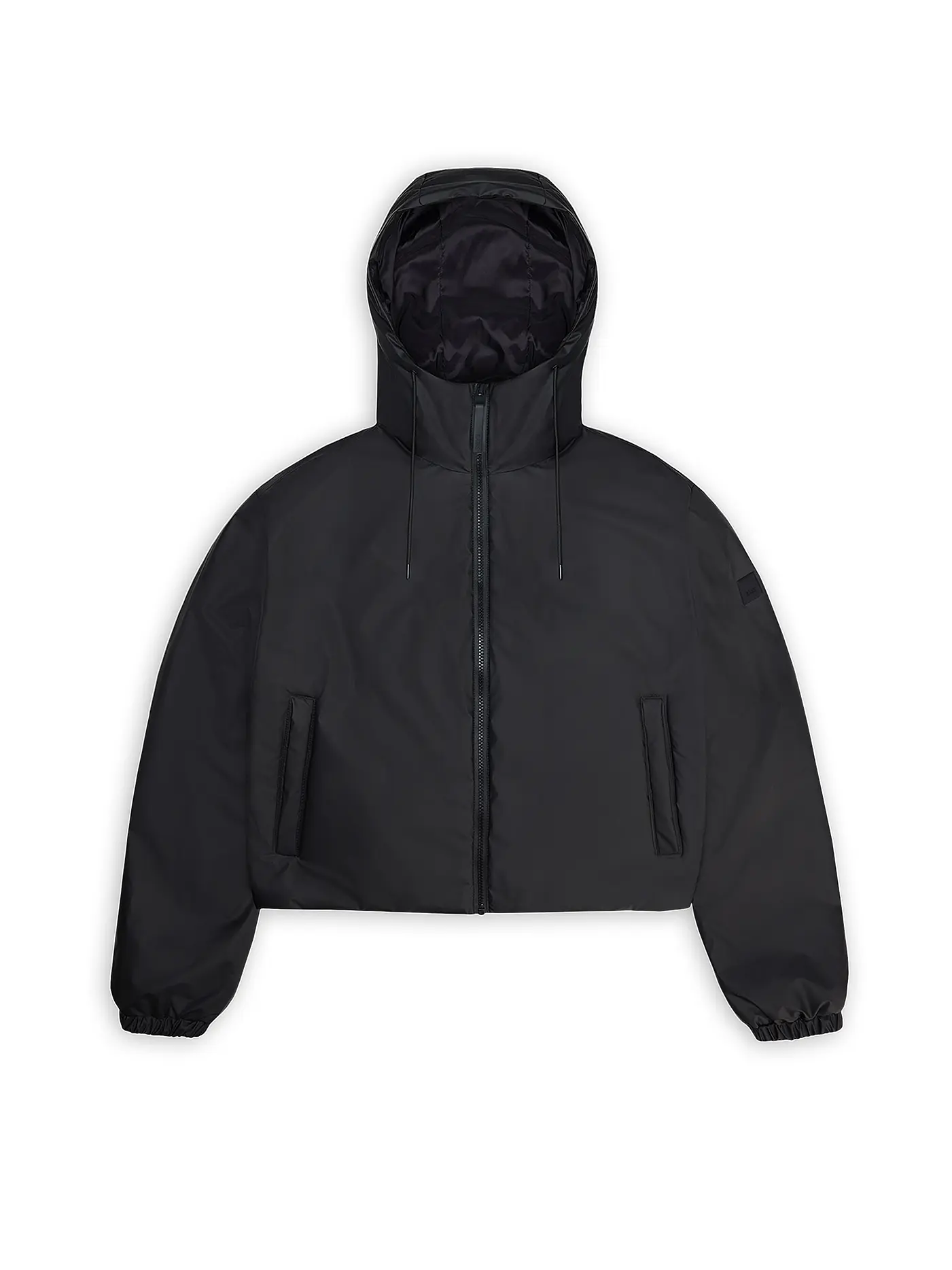 RAINS | Jacke LOHJA SHORT INSULTED JACKET | schwarz