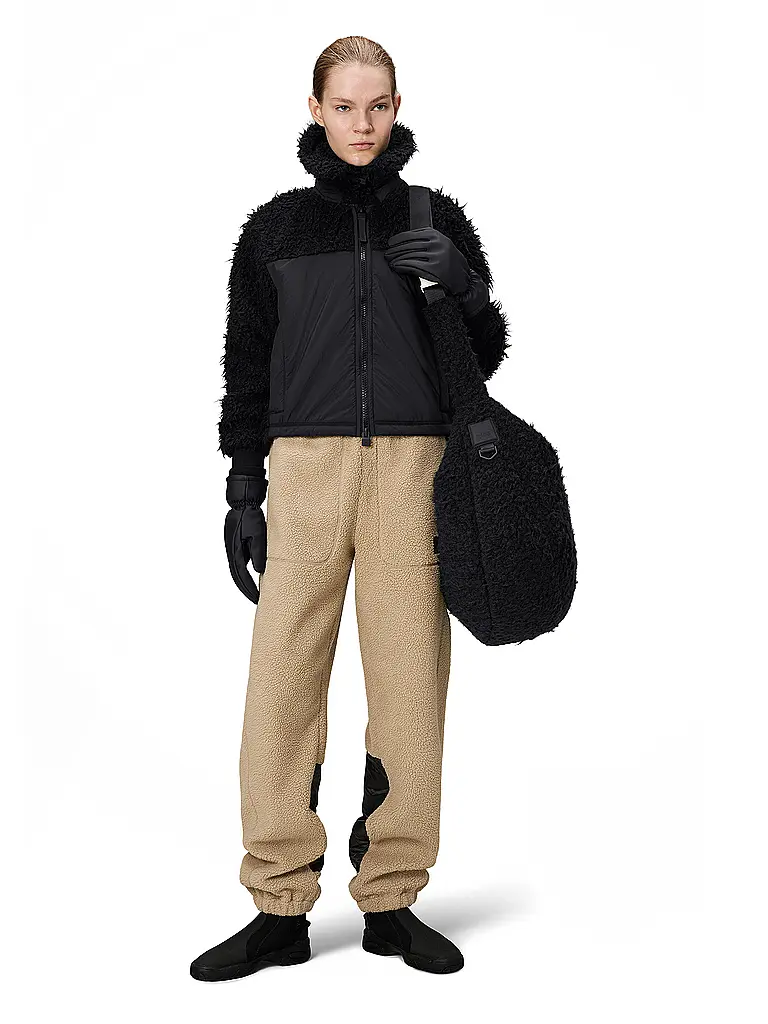 RAINS | Jacke TRIKALA VISION FLEECE  | schwarz