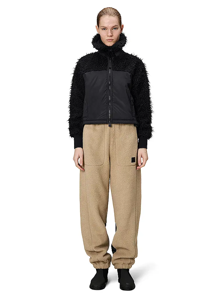 RAINS | Jacke TRIKALA VISION FLEECE  | schwarz