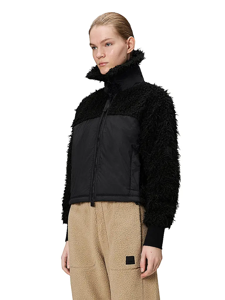 RAINS | Jacke TRIKALA VISION FLEECE  | schwarz