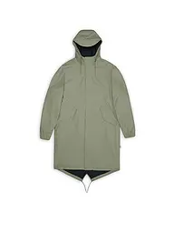 RAINS | Parka - Regenjacke | hellgrün