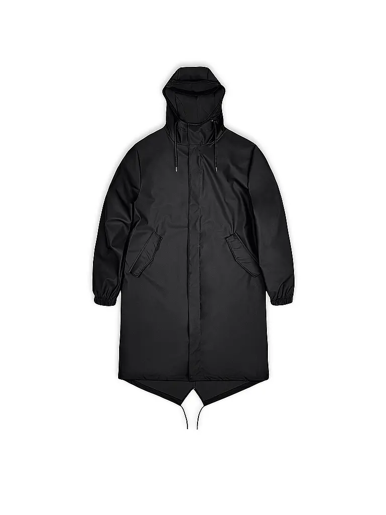 RAINS | Parka - Regenjacke | schwarz