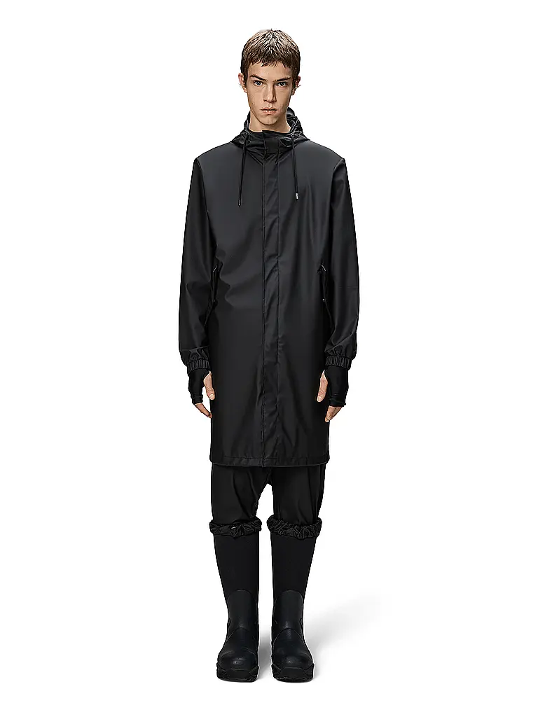 RAINS | Parka - Regenjacke | schwarz