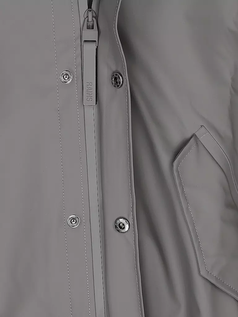 RAINS | Parka - Regenjacke | grau